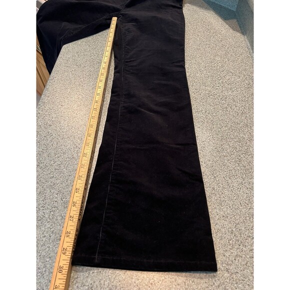 SOFT SURROUNDINGS Womens Black Corduroy Pull On Boot Cut Casual Pants Small - Picture 5 of 10